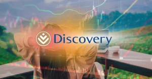 Image of Discovery share price with company logo and stock market