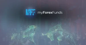 Image of My Forex Funds webpage on live website