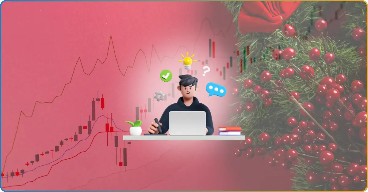 Image that represents trading discipline during holidays