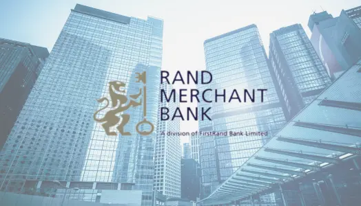 A logo of Rand Merchant Investment/Bank