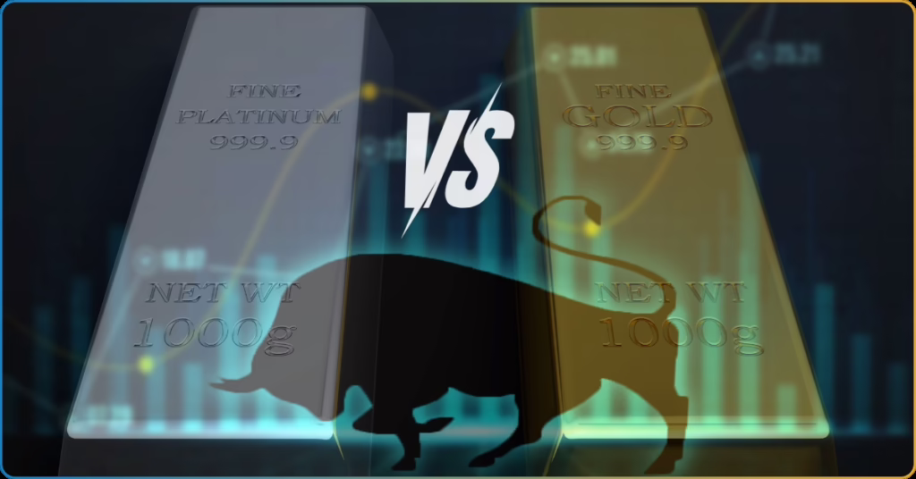 An image comparison of Gold vs Platinum.