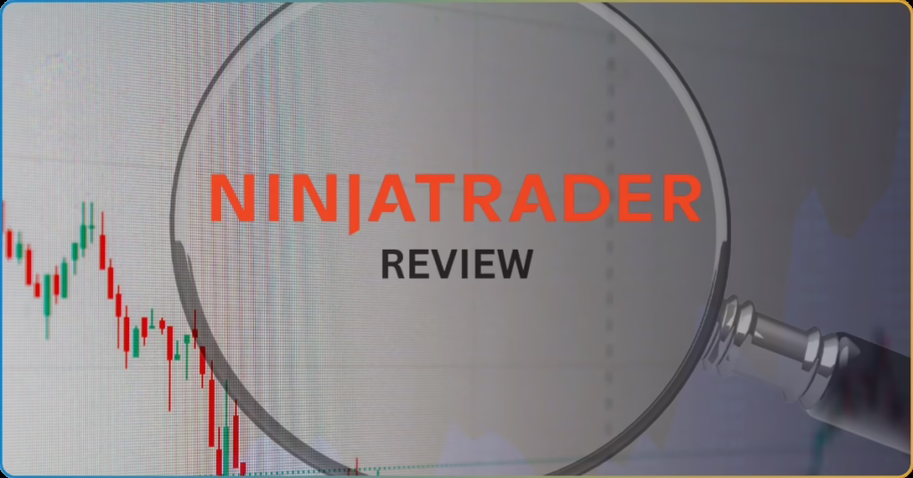 An image with a context of NinjaTrader Review.