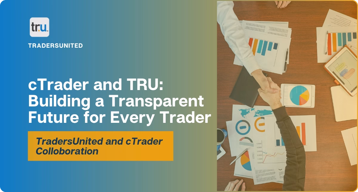 An image of cTrader and Traders United partnership