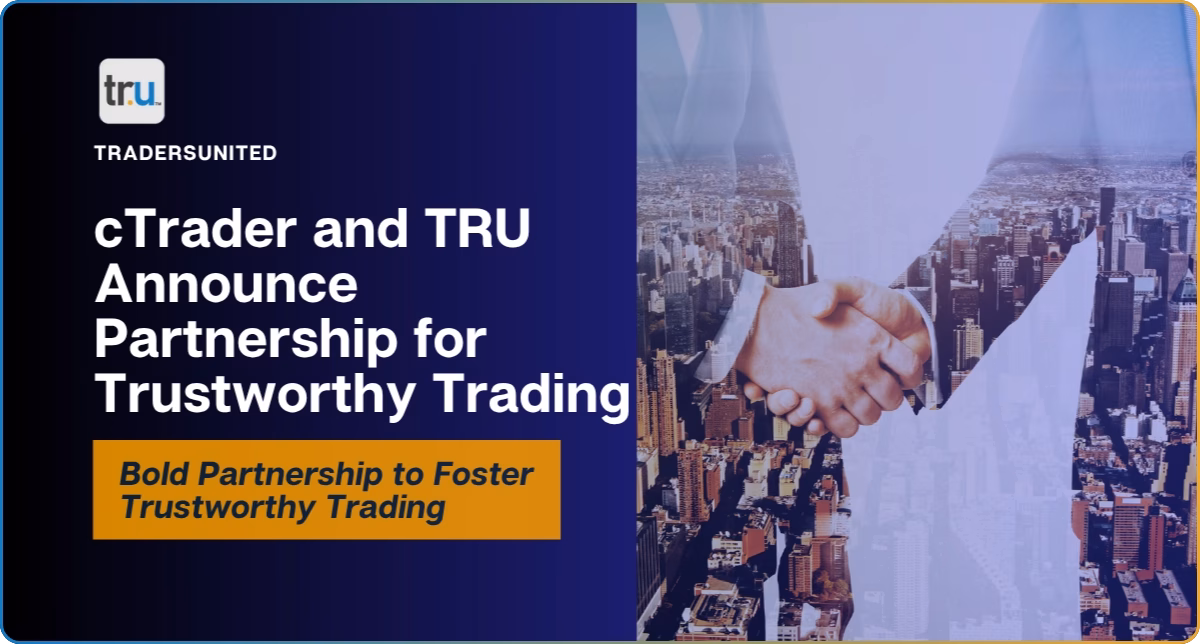An image of cTrader and Traders United partnership