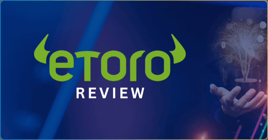 An image with a context of eToro review.